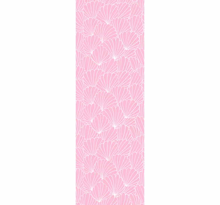 Papel tapiz floral patrones de pétalos suaves - TenVinilo