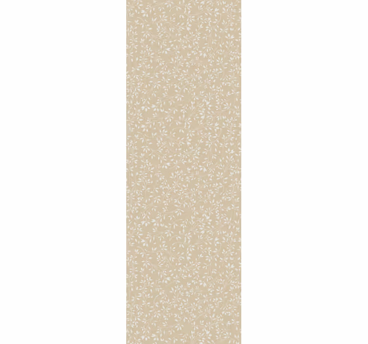 Papel tapiz despacho delicado beige y blanco - TenVinilo