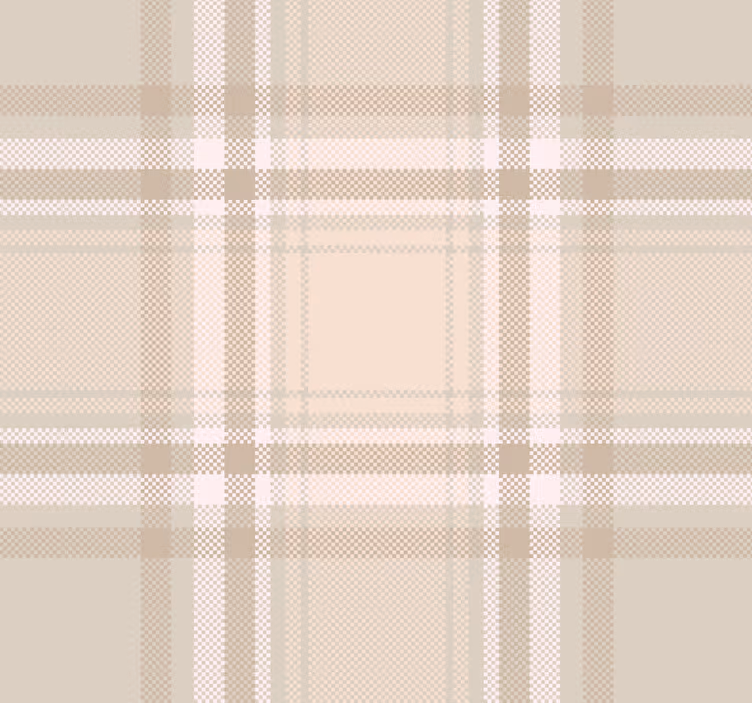 Papel tapiz para sala patrón burberry - TenVinilo