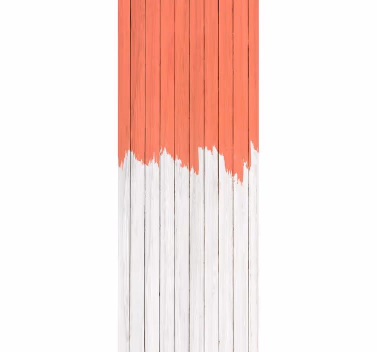 Papel tapiz madera patrón coral vivo - TenVinilo