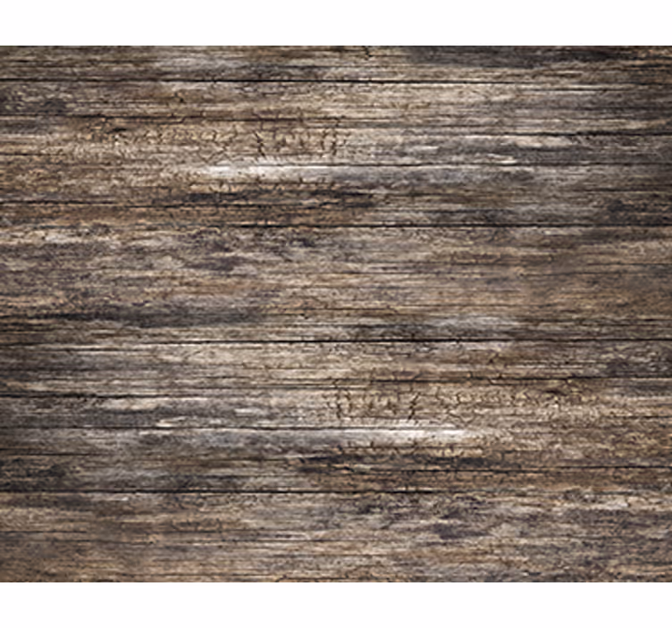 Papel tapiz para sala efecto madera oscura - TenVinilo
