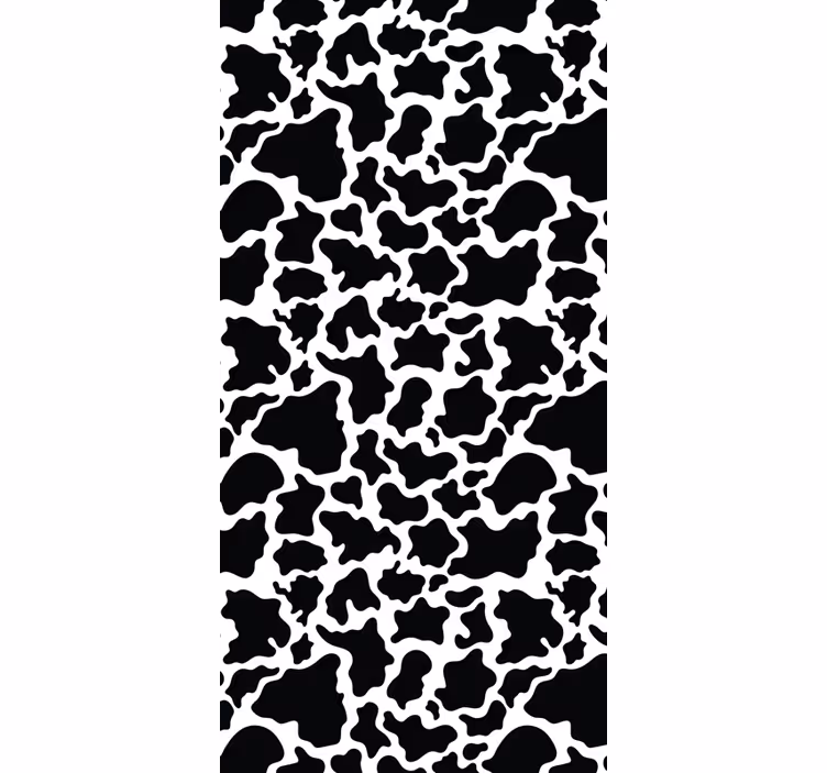 Papel tapiz animales diseño de piel de vaca - TenVinilo