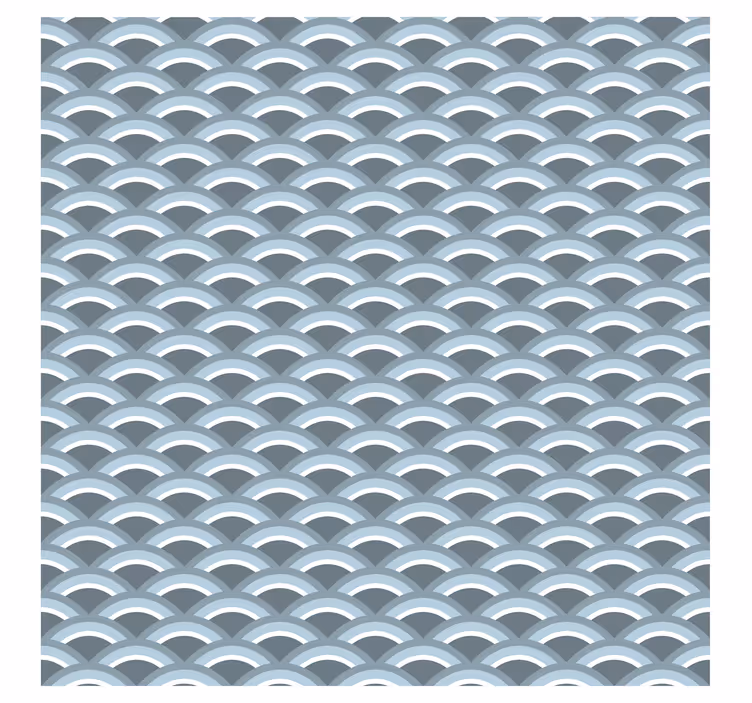Papel tapiz animales patrón piel de serpiente azul - TenVinilo