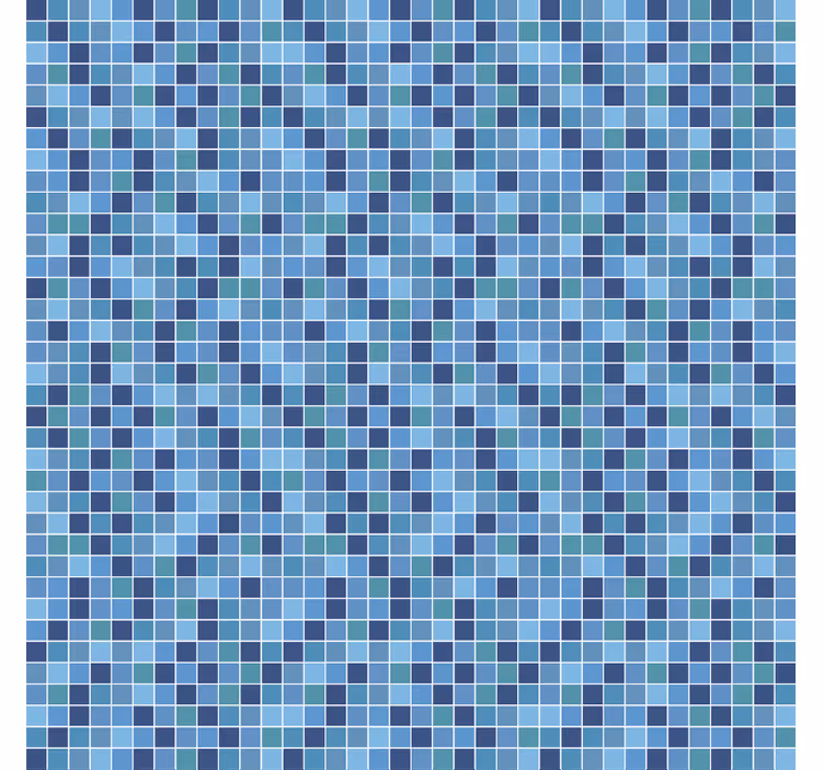 Papel tapiz oficina mosaico geométrico - TenVinilo