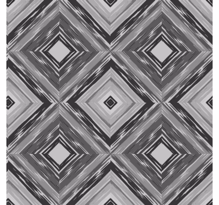 Papel tapiz geométrico ilusión de diamante - TenVinilo