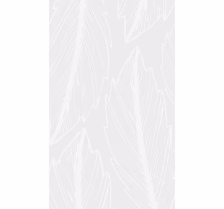 Papel tapiz naturaleza patrón de huellas de plumas - TenVinilo