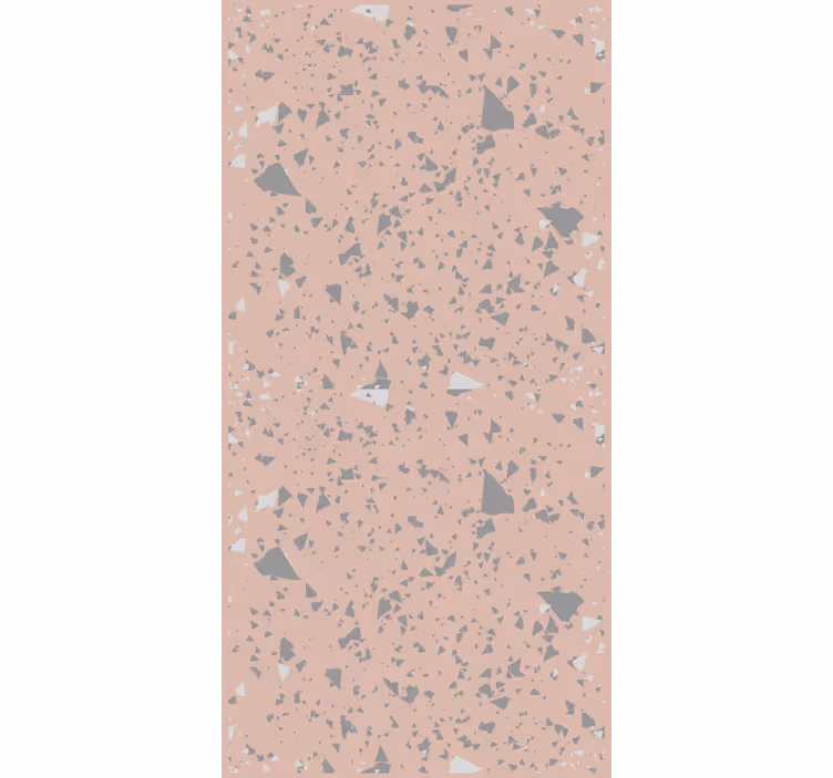 Papel tapiz textura rosa y gris terrazo - TenVinilo