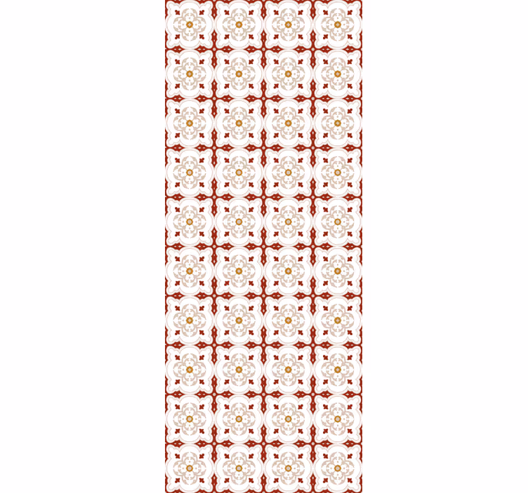 Papel tapiz azulejos en forma de red - TenVinilo