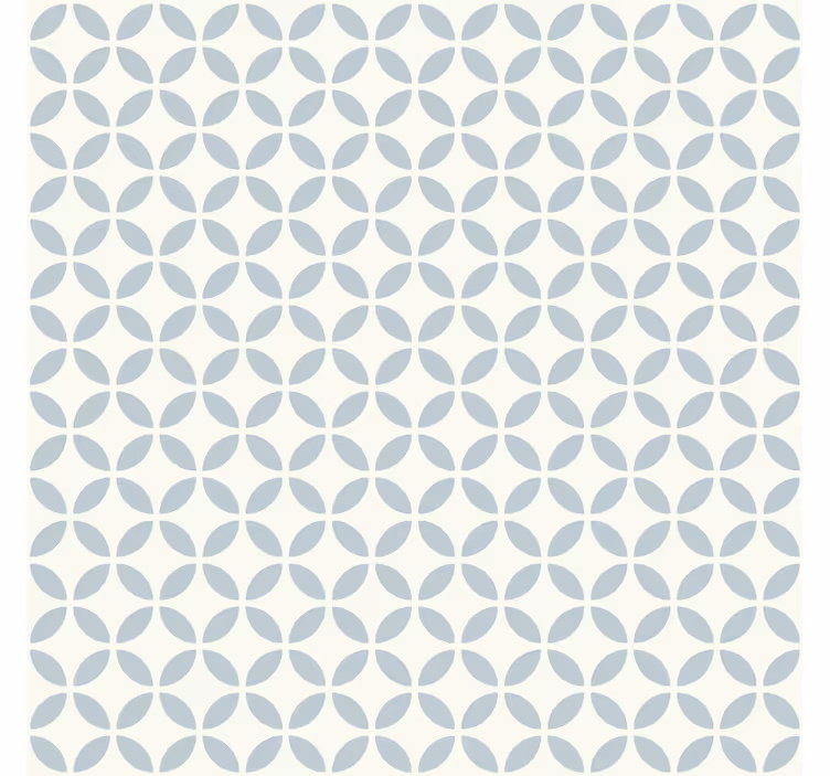 Papel tapiz azulejos diseño de patrones circulares - TenVinilo