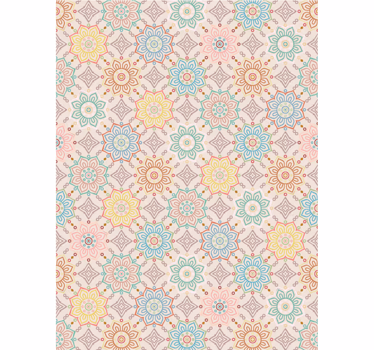 Papel tapiz pasillo estilo vintage acogedor - TenVinilo