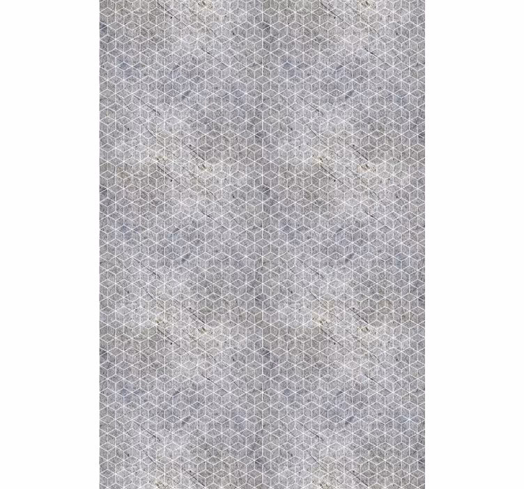 Papel tapiz rústico decoración industrial geométrica - TenVinilo