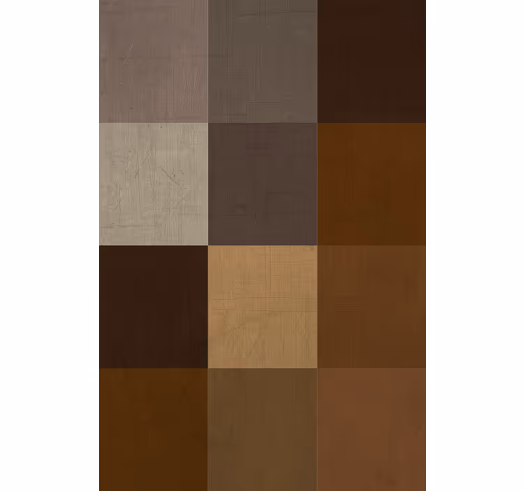 Papel tapiz para sala diseño de patchwork - TenVinilo
