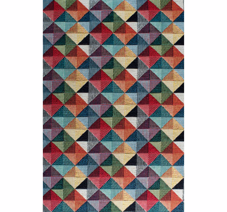 Papel tapiz geométrico de formas geométricas - TenVinilo
