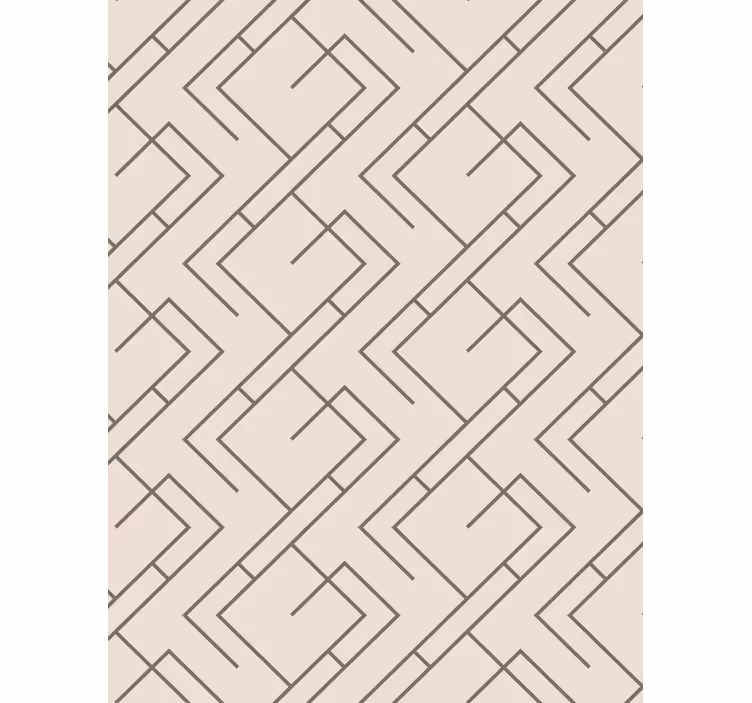 Papel tapiz geométrico patrón lineal elegante - TenVinilo