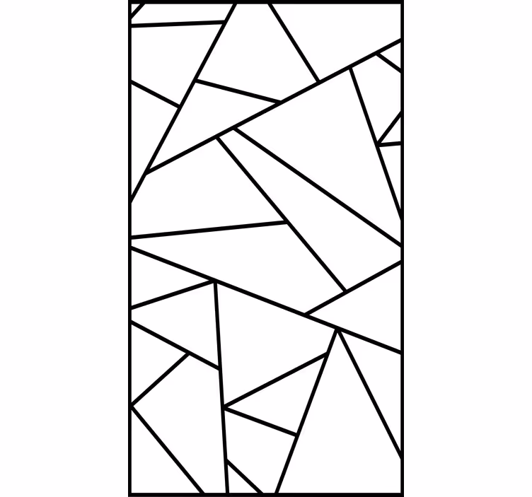 Papel tapiz moderno diseño minimalista líneas geométricas - TenVinilo