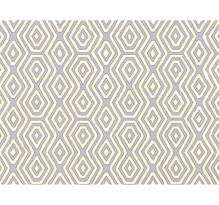 Papel tapiz para sala geométrico azul oro - TenVinilo