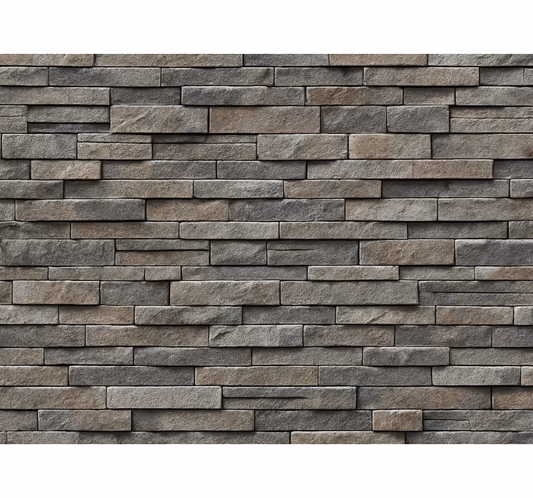 Papel tapiz piedra piedra ledge natural earth - TenVinilo