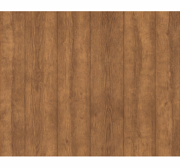 Papel tapiz madera tablones de nogal rústico - TenVinilo
