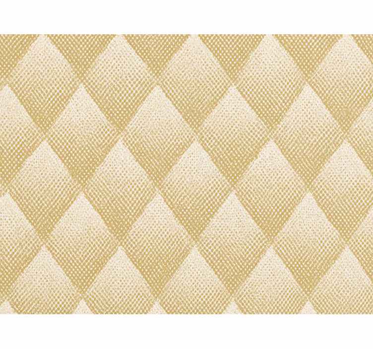 Papel tapiz para sala triángulo dorado abstracto - TenVinilo