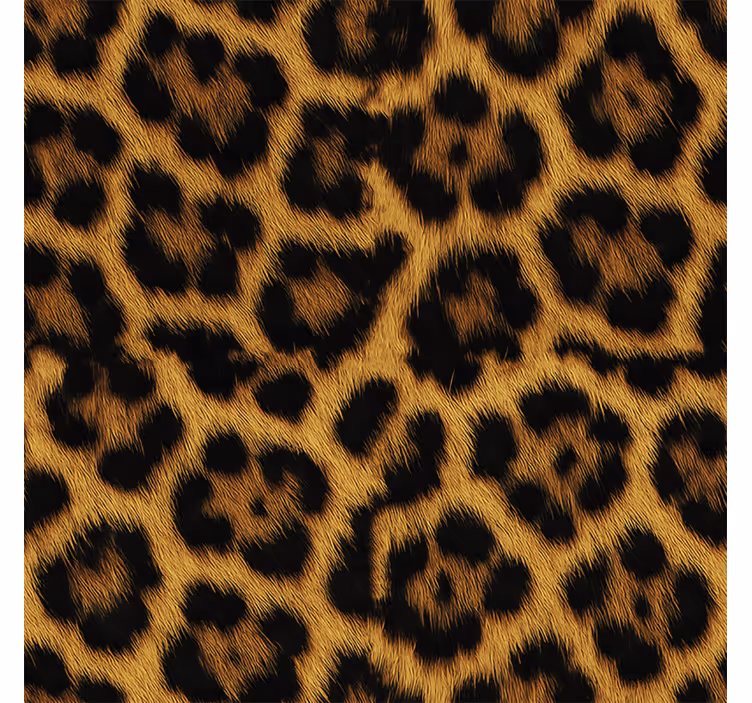 Papel tapiz recámara matrimonial motivo de leopardo suave - TenVinilo