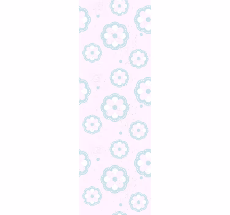 Papel tapiz para recámara diseño rosa shabby chic - TenVinilo
