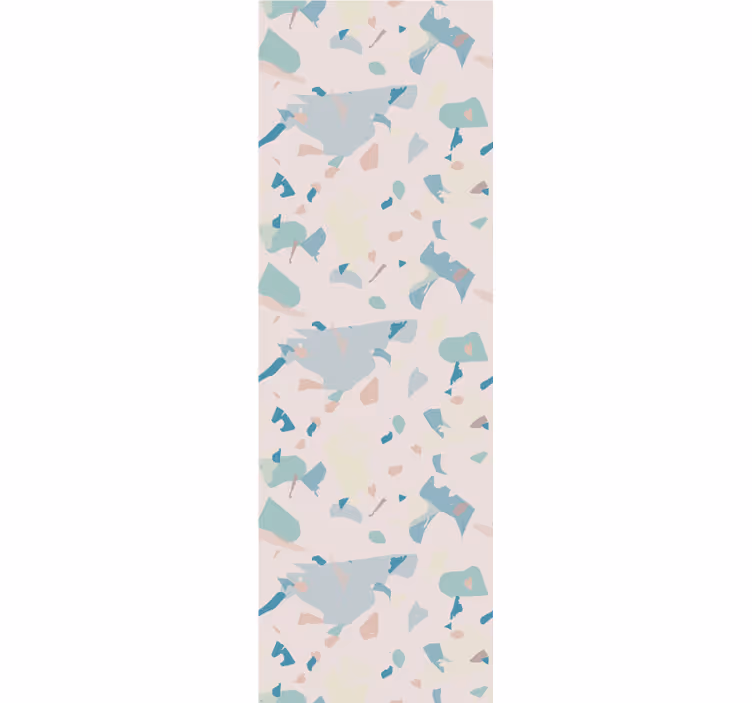 Papel tapiz para recámara losas y baldosas de terrazzo - TenVinilo