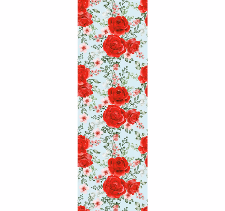 Papel tapiz para recámara estilo flores grandmillenial - TenVinilo