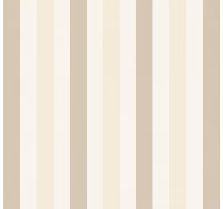 Papel tapiz rayas verticales color crema - TenVinilo