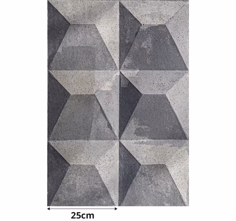 Papel tapiz gris textura de hormigón en bruto - TenVinilo