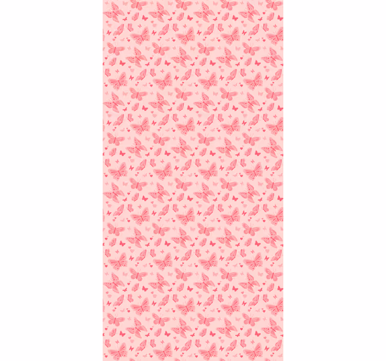 Papel tapiz rosa en tonos rosados - TenVinilo