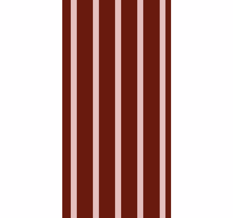 Papel pintado rayas verticales rojas - TenVinilo