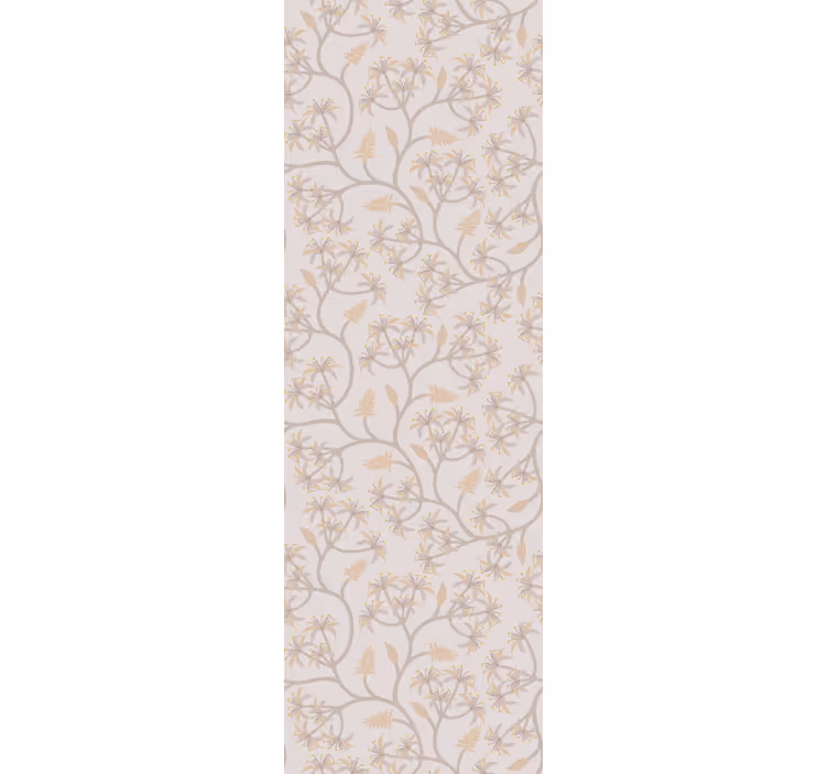 Papel tapiz floral elegantes motivos florales - TenVinilo
