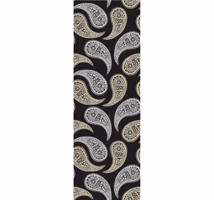 Papel tapiz ornamental elegancia paisley - TenVinilo