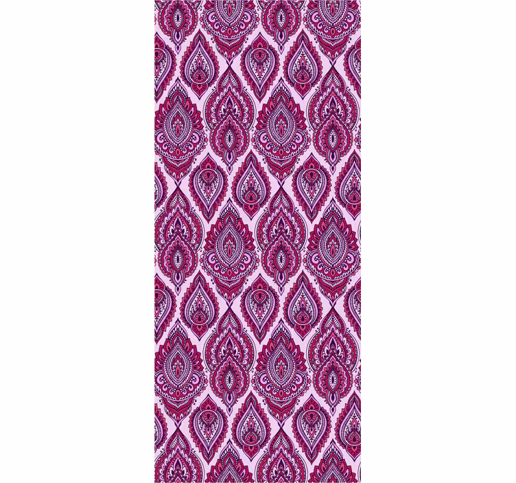 Papel tapiz ornamental paisley adornado - TenVinilo