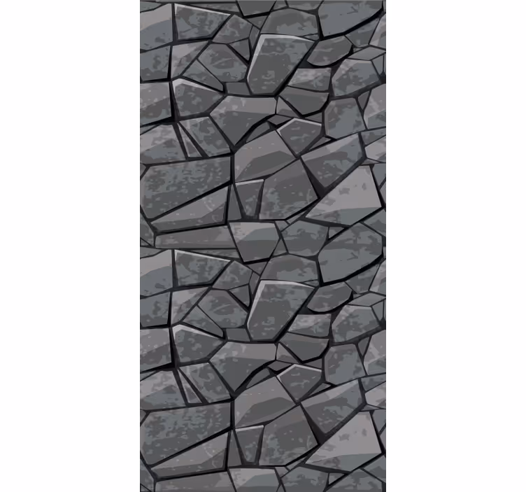 Papel tapiz piedra mosaico de piedra - TenVinilo
