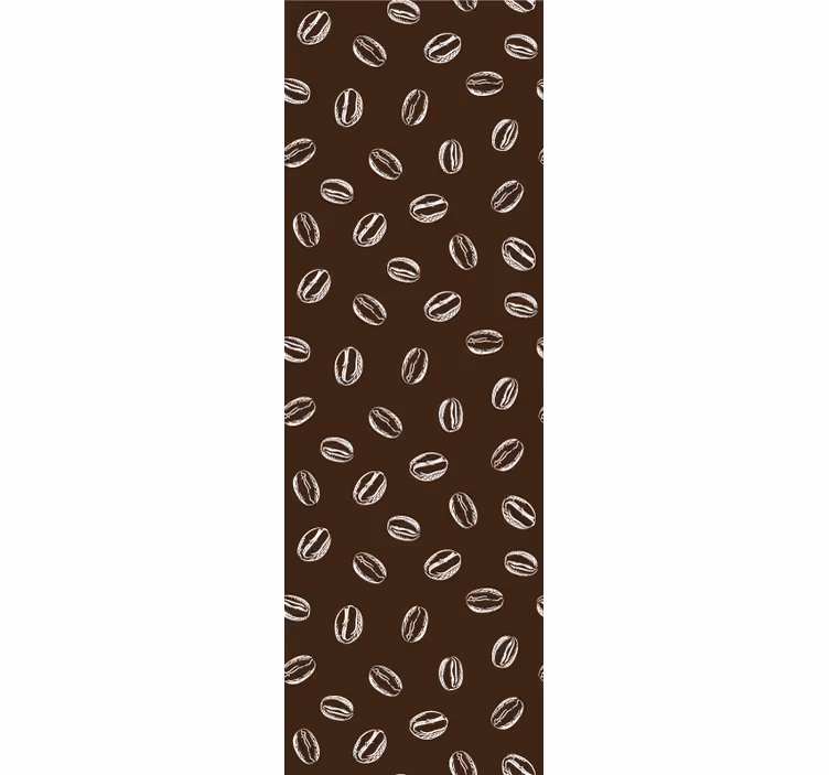 Papel tapiz despacho patrón de grano de café - TenVinilo