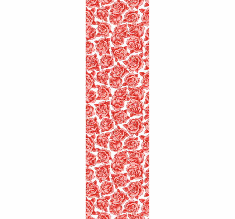 Papel tapiz flores elegancia del patrón rosa - TenVinilo