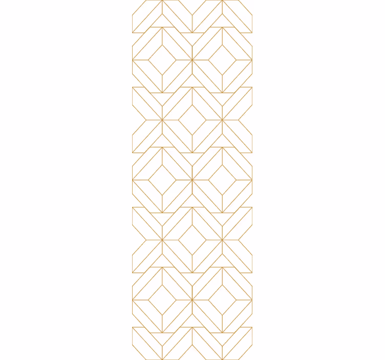 Papel tapiz geométrico diseño de cubo geométrico - TenVinilo