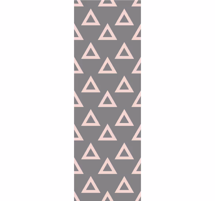 Papel tapiz geométrico motivos triangulares - TenVinilo