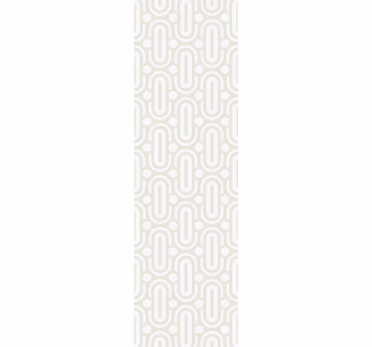 Papel tapiz geométrico patrón de cadena enlazada - TenVinilo