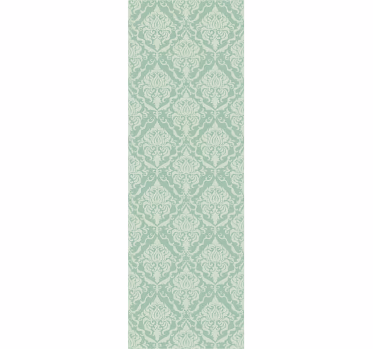 Papel pintado verde Elegante patrón verde - TenVinilo