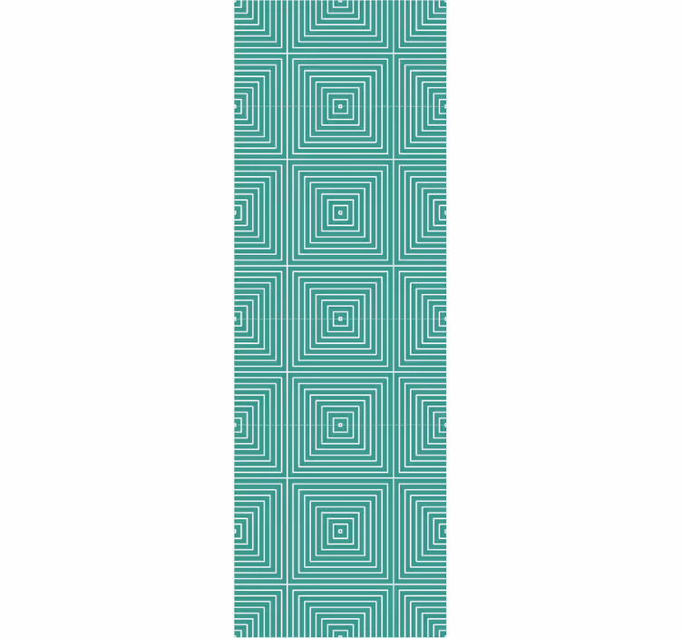Papel tapiz geométrico patrón de espiral cuadrado - TenVinilo