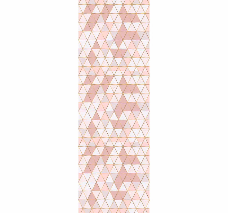 Papel pintado cuadros Líneas doradas con color claro. - TenVinilo