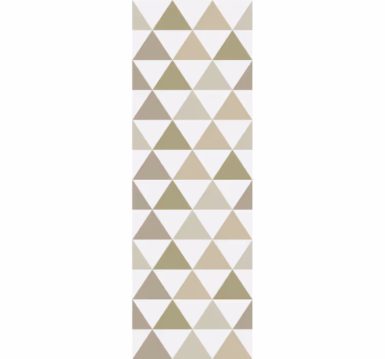 Papel tapiz geométrico matriz triangular - TenVinilo