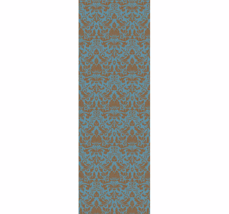 Papel pintado moderno Tono tierra azul elegante - TenVinilo