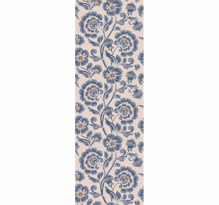 Papel tapiz floral elegancia floral damasco - TenVinilo