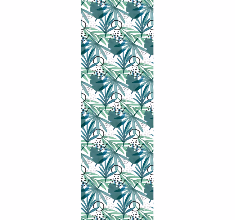 Papel pintado flores Diseño muy exótico - TenVinilo
