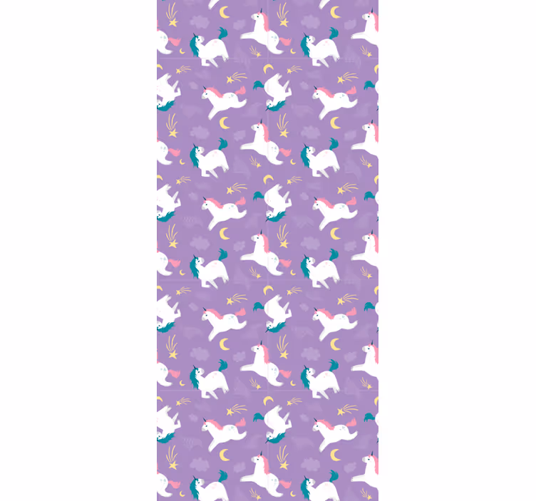Papel tapiz animales patrón de criaturas míticas - TenVinilo