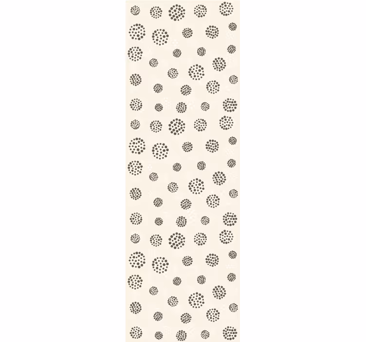 Papel tapiz círculos tema del patrón de puntos - TenVinilo