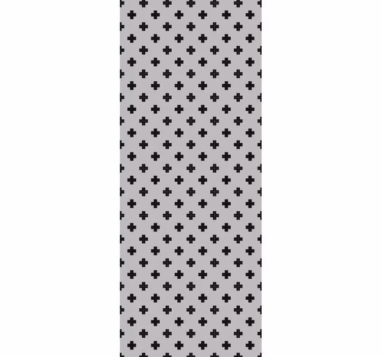 Papel pintado geométrico patrón cruzado - TenVinilo